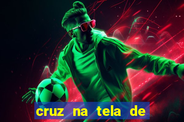 cruz na tela de cruz das